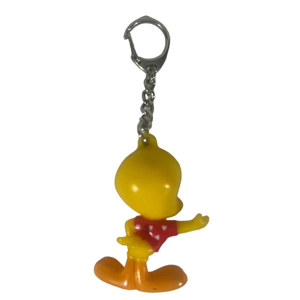 Tweety Bird with bandana Rubber pvc Keychain 2